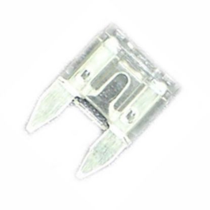 Picture of AUTOMOTIVE FUSE MINI-BLADE 25A 32V CLEAR