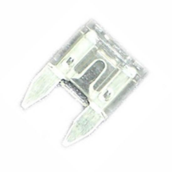Picture of AUTOMOTIVE FUSE MINI-BLADE 25A 32V CLEAR