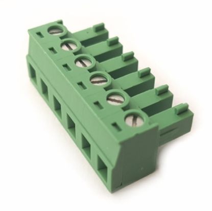 Picture of SOCKET STR IN-LINE 6-WAY P=5.08