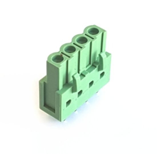 Picture of HEADER R/A PCB-MNT 4P CLOS 5.08