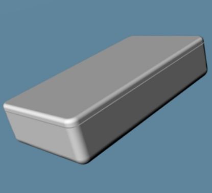 Picture of ABS ENCLOSURE GREY E15G 112x62x26