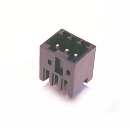 Picture of HEADER STR PCB-MNT 03P CLOS 2.5 BLACK