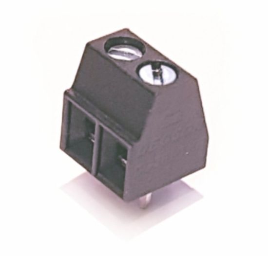 Picture of TERMINAL BLOCK PCB 2W 3.5 STR BLACK