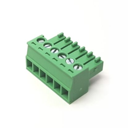 Picture of SOCKET TERMINAL STR 6W PLUG-IN 3.50 SCR