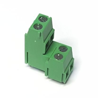 Picture of TERMINAL 4W 5.00 DOUBLE DECK 18A 250V