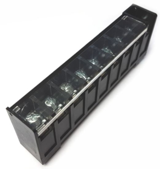 Picture of TERMINAL BLOCK 9W PCB 45A 600V P=14.5mm FLAT PIN