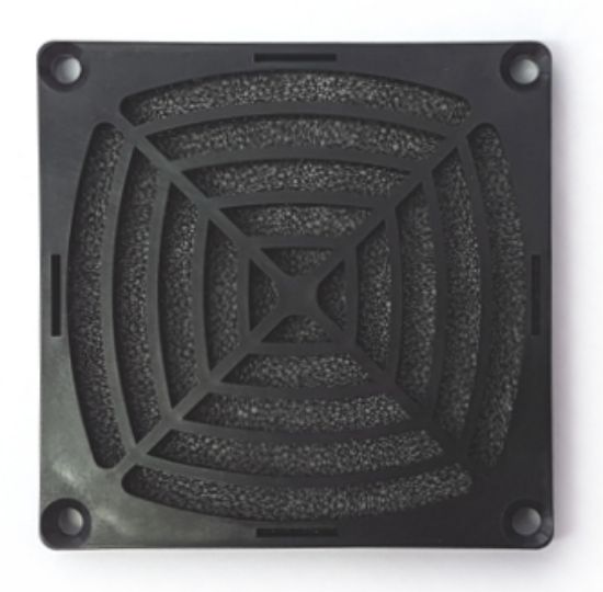 Picture of PLASTIC FILTER FAN GUARD 80mm 3PCS - 500P/BOX