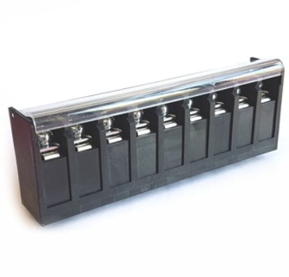 Picture of TERMINAL BLOCK 9W PCB 45A 600V P=14.5mm FLAT PIN