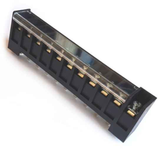 Picture of TERMINAL BLOCK 11W PCB 45A 600V P=14.5mm FLAT PIN
