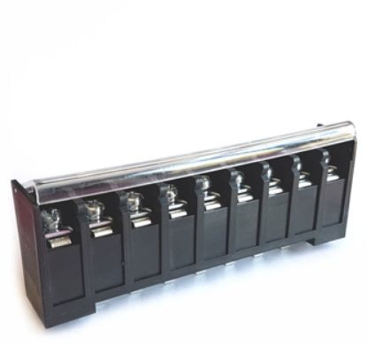 Picture of TERMINAL BLOCK 9W PCB 45A 600V P=14.5mm FLAT PIN