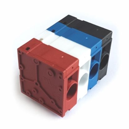 Picture of TERMINAL BLOCK PCB 4W 10.0 PUSH R/A