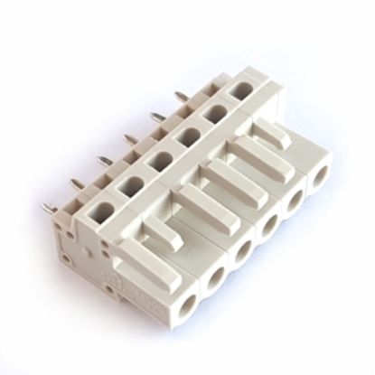 Picture of SOCKET STR IN-LINE 6PIN  5.0