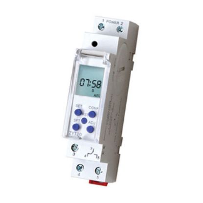 Picture of 220VAC TIMER DIGITAL LCD 24HR/7DAY D/R 10A