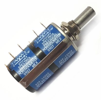 Picture of POTENTIOMETER 10-T DUAL W/W LIN 22mm 5K 2W