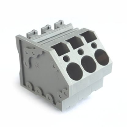 Picture of PCB SPRING TERMINAL BLOCK P=7.5 3P GREY