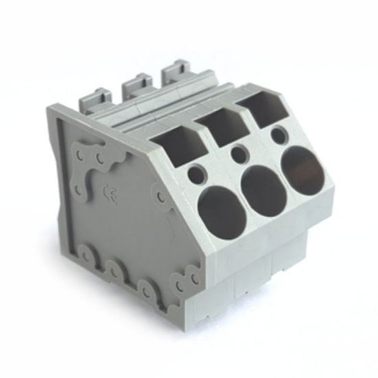 Picture of PCB SPRING TERMINAL BLOCK P=7.5 3P GREY