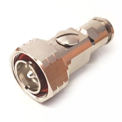 Picture of 7/16 male plug to LMR400 cable clamp