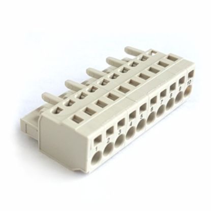 Picture of TERMINAL BLOCK 10W P=5.08 PLUG-IN PRESS