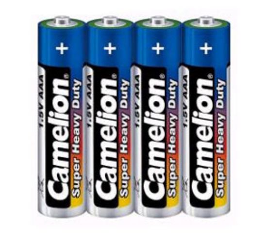 Picture of R6/AA BATTERY 1.5V ZINC CARBON SHD - 4P/PACK