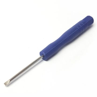 Picture of SCREW DRIVER BLUE FLAT 2mm DIFFERENT COLORS