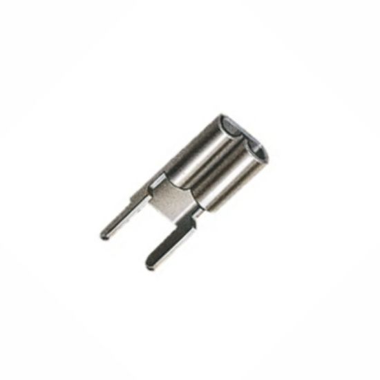 Picture of PCB MNT 4mm PUSH ON TERMINAL MINI BLADE FUSE
