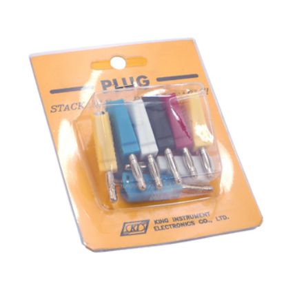 Picture of PLUG BANANA 4mm STACK 10P