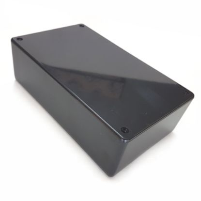 Picture of PLASTIC ENCLOSURE ABS BLACK E45B 160x99x53