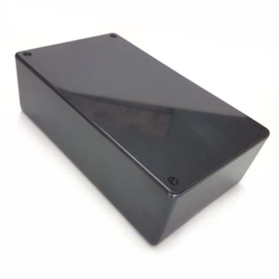 Picture of PLASTIC ENCLOSURE ABS BLACK E45B 160x99x53