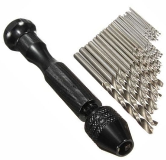 Picture of MINI ALUMINUM HAND DRILL WITH KEYLESS CHUCK