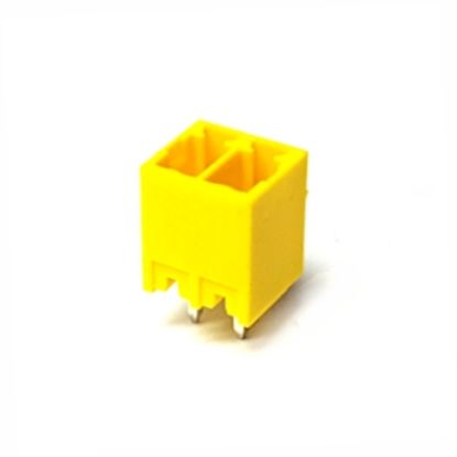Picture of HEADER STR PCB-MNT 02P CLOSED YELLOW