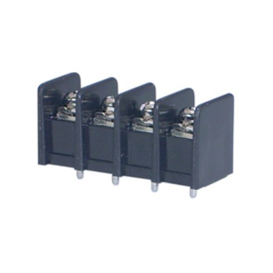 Picture of BARRIER TERMINAL BLOCK 4W 7.62 BLK PCB