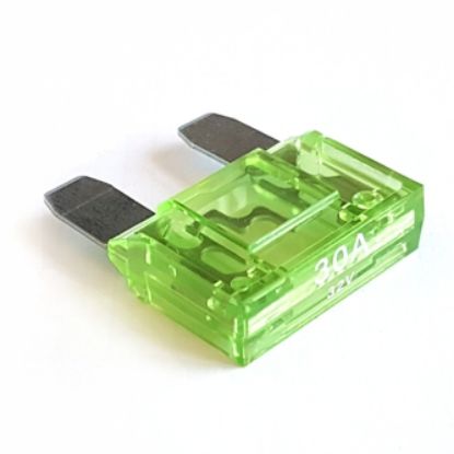 Picture of FUSE AUTOMOTIVE BLADE 30A GREEN