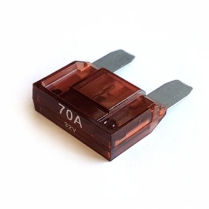 Picture of FUSE AUTOMOTIVE BLADE 70A 32V BROWN