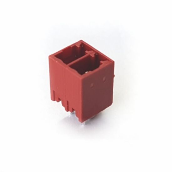 Picture of HEADER STR PCB-MNT 02P CLOSED RED