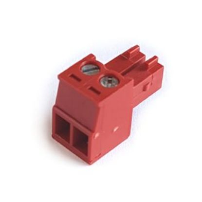 Picture of SOCKET STR 2W PLUG-IN 3.5mm RED