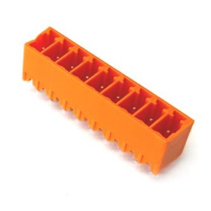 Picture of HEADER STR PCB-MNT 09P CLOSED ORANGE
