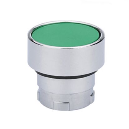 Picture of PUSH BUTTON HEAD GREEN 22MM