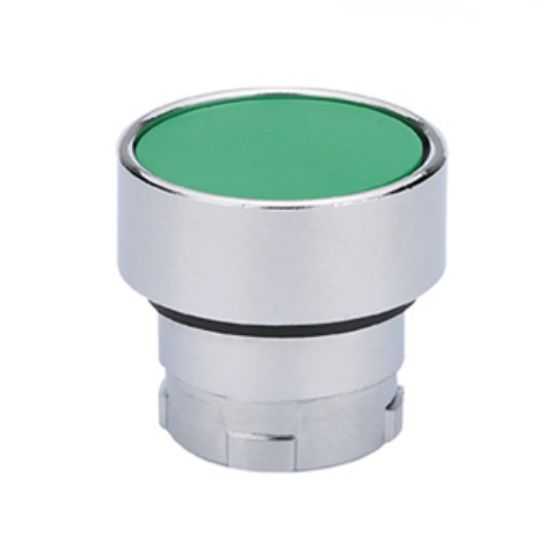 Picture of PUSH BUTTON HEAD GREEN 22MM
