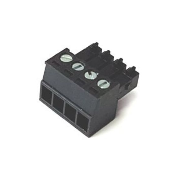 Picture of SOCKET STR 4W PLUG-IN 3.5mm BLACK