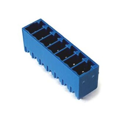 Picture of HEADER STR PCB-MNT 07P CLOSED BLUE