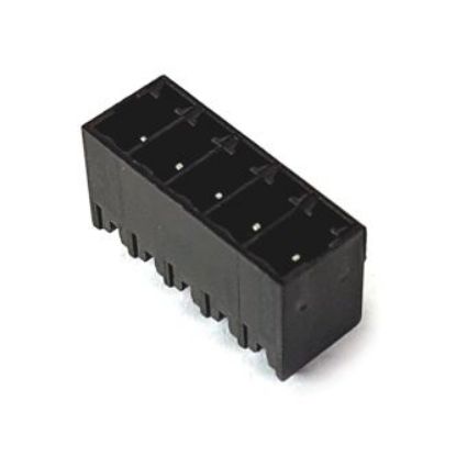 Picture of HEADER STR PCB-MNT 05P CLOSED BLACK