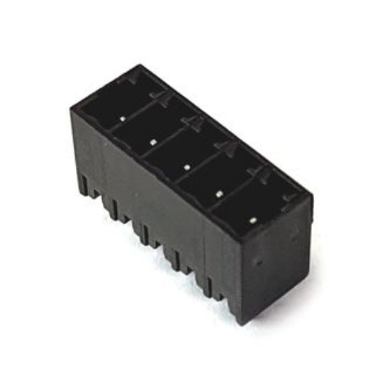 Picture of HEADER STR PCB-MNT 05P CLOSED BLACK