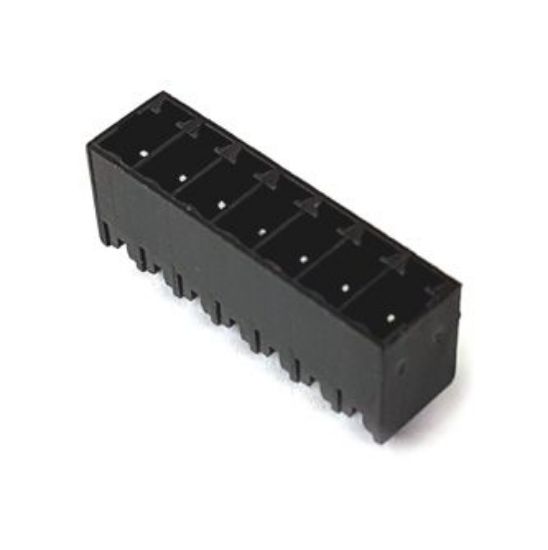 Picture of HEADER STR PCB-MNT 07P CLOSED BLACK