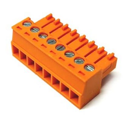 Picture of SOCKET STR 8W PLUG-IN 3.5mm ORANGE