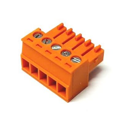 Picture of SOCKET STR 5W PLUG-IN 3.5mm ORANGE