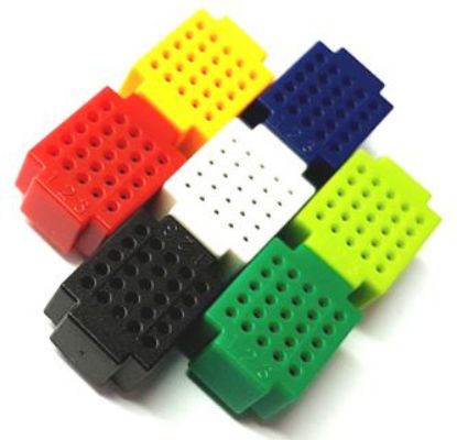 Picture of MINI BREADBOARDS 20x15x12mm - 7pc set