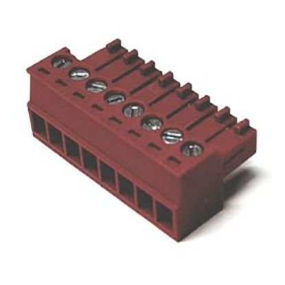Picture of SOCKET STR 8W PLUG-IN 3.5mm RED