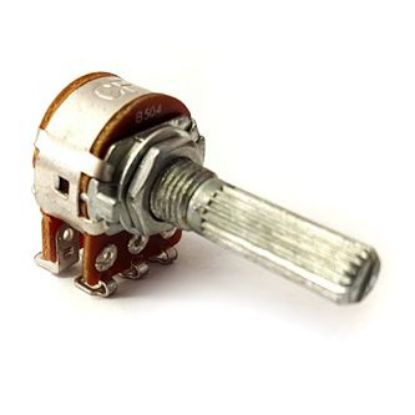 Picture of POTENTIOMETER S/T LIN DUAL 17mm 500K