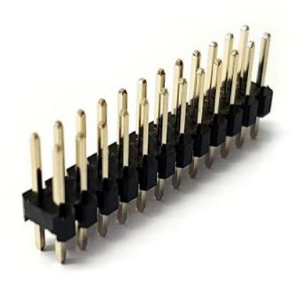Picture of HEADER DIL 10W 6x2.54x3mm TH=11.5