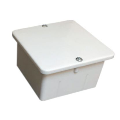 Picture of ENCLOSURE PLASTIC 115x115x61 WHITE F/L